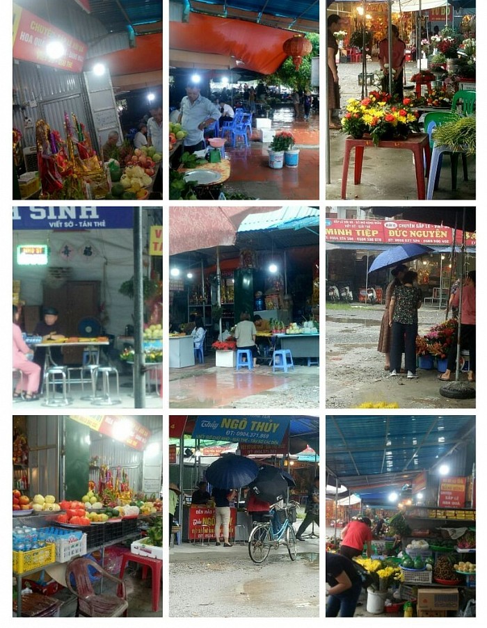 Hình ảnh khu vực Đền Mẫu ngày 1/8 âm lịch (15/9/2023)
