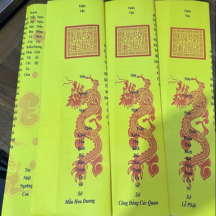 Bộ sớ Đền Mẫu Hoa Dương